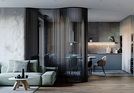 Авторские декоративные перегородки