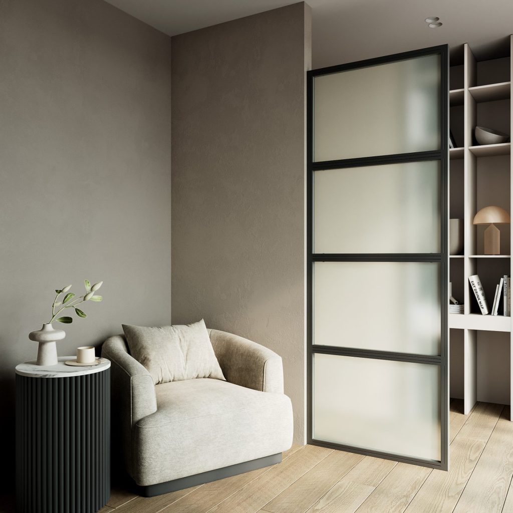 В продаже — новые перегородки из алюминия и стали