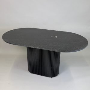 Обеденный стол TRUBIS с гранитом, 160 х 90 см