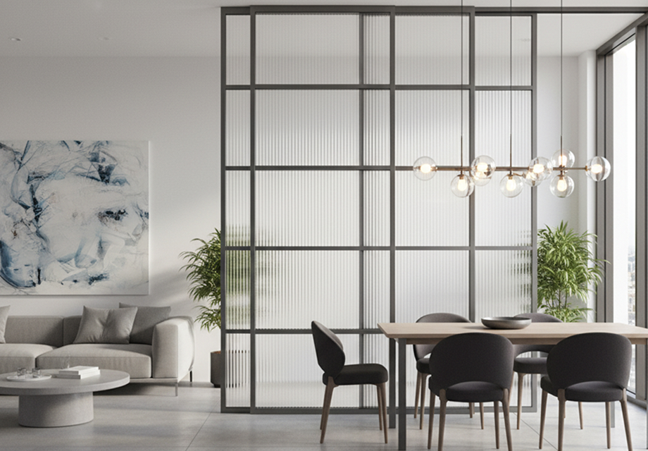 Телескопические и каскадные перегородки