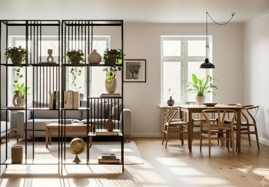 Перегородки-стеллажи