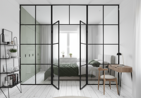 Распашные перегородки