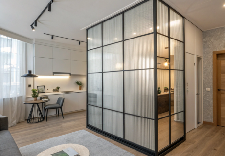 Матовые перегородки