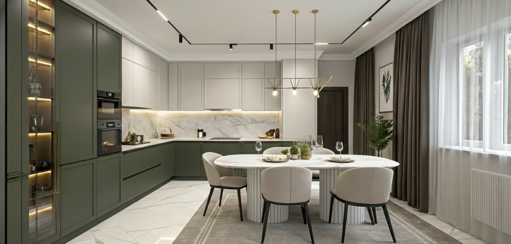 Кухонные столы от GENGLASS — кухня, где дизайн становится архитектурой