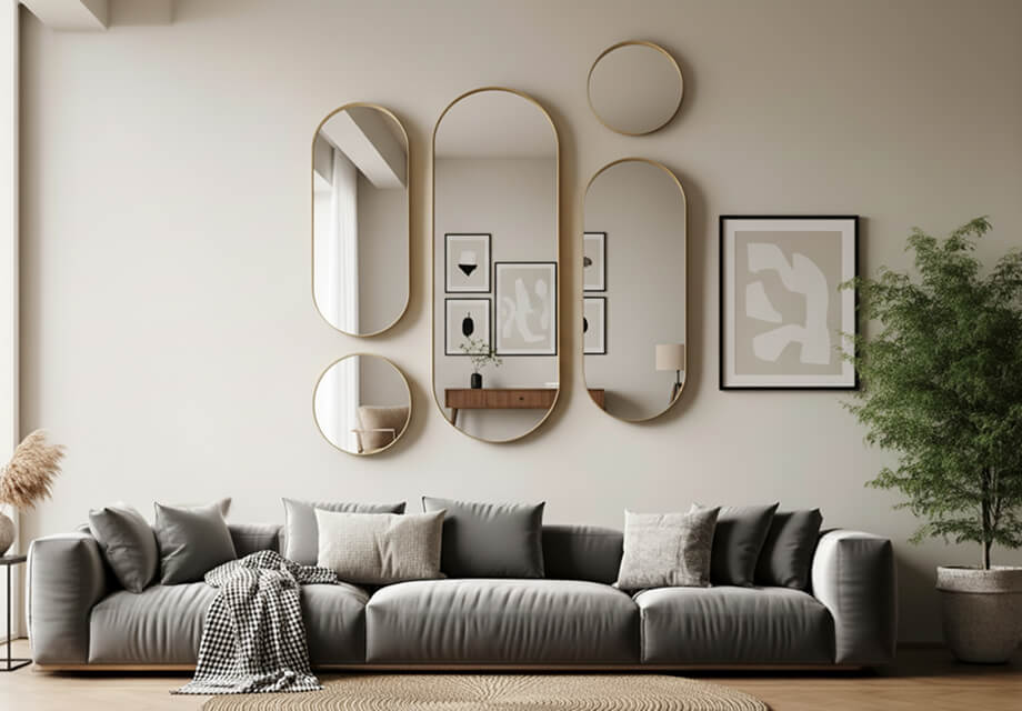 Большие зеркала от GENGLASS — создаём индивидуальные размеры под ваши задачи