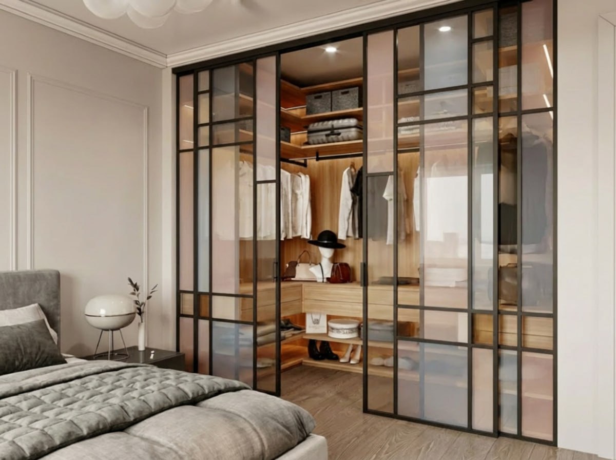 Цветная перегородка